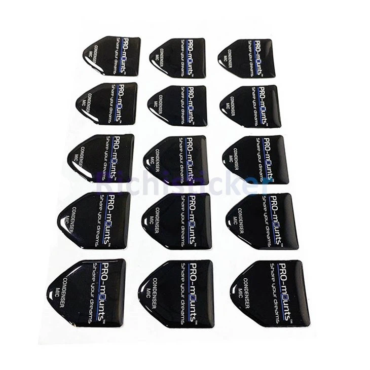 Self Adhesive Waterproof Epoxy Dome Stickers