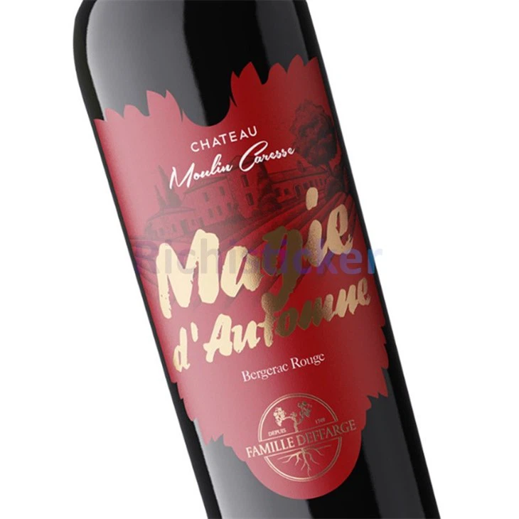 Self Adhesive Wine And Liquor Label